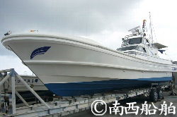 ヤマハ高速漁船（DX-40）のカスタム（ドライブ）仕様艇